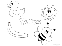 However, you can make red from mixing colors together from a diff. The Color Yellow Coloring Page Paginas Para Colorear Preescolar Ingles Para Preescolar Colores En Ingles