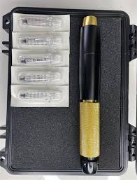 In the past several months, you may have noticed an explosion of ads, social media posts, articles, videos and training events talking about an incredible new injection device that can place hyaluronic acid filler in the skin without using a needle. Hyaluron Pen