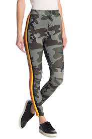 Pam And Gela High Waisted Camo Print Leggings Hautelook