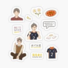 All orders are custom made and most ship worldwide within 24 hours. Sugawara Koushi Stickers Redbubble