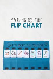 Morning Routine Flip Chart Mama Papa Bubba