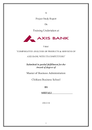 Axis Bank Project