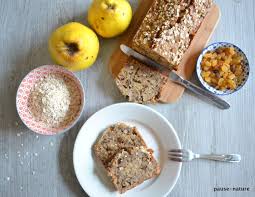 Cake Aux Coings Et Flocons D Avoine Sans Beurre Le Blog Culinaire Pause Nature Coing Flocon Avoine Recette Cake