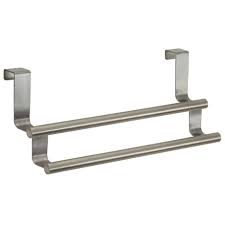 Fashion, home & garden, electronics, motors, collectibles & arts Double Over Cabinet Door Kitchen Towel Bar In Kitchen Towel Holders