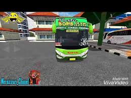 Livery bus simulator indonesia jernih png bagian v8 bus. Livery Restu Panda Bombastis Youtube