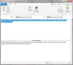 Google Translate Tool 2 7 Download Free