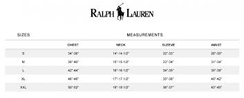 Sweden Ralph Lauren Classic Fit Shirt Size Chart Size 475c7