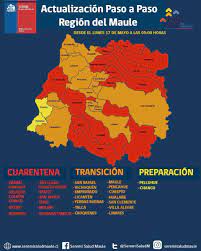 En la región del biobío: Servicio De Salud Maule On Twitter Situacion Comunas De La Region Del Maule De Acuerdo A Plan Paso A Paso