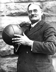 He first decided on using a ball the size of a soccer ball, but instead of kicking it, you would throw and pass it like in football. James Naismith My Hero