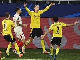 Erling haaland taunted sevilla goalkeeper bono but was only returning the favour. Erling Braut Haaland Scored Twice As Borussia Dortmund Held Off A Late Sevilla Fightback To Reach
