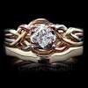Sterling silver puzzle rings wholesale. 1
