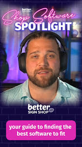 "What sign or print shop management /...