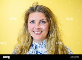 22 November 2022, Saxony-Anhalt, Barleben: Michaela Smith, head of  HelloFresh at the Barleben site. HelloFresh has built a new plant in  Barleben. The first cooking box has already rolled off the production