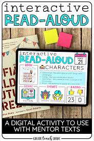 Interactive Read Aloud Use With Google Slides Distance Learning In 2020 Interactive Read Aloud Read Aloud Mentor Texts