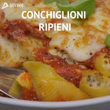 Conchiglioni Ripieni Video Ricetta Video Ricette Di Cucina Ricette Zuppe Ricette