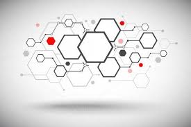 Check Out Abstract Background Of Cells By Niksorl On Creative Market Ultracooltattoos Abstract Backgrounds Hexagon Tattoo Tattoo Pattern