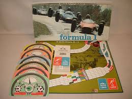 Formula 1 Board Game Car Racing Metal Cars Complete Vintage One 1964 Parker Board Games Games Car Games
