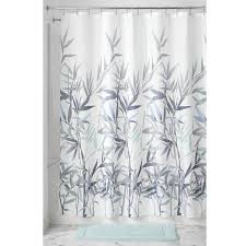 Black And White Floral Shower Curtain Mulloy Floral Single Shower Curtain Fabric Shower Curtains Shower Curtain Curtains
