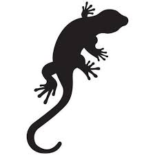 Pochoir Lezard Gratuit A Imprimer Pochoir Silhouette Pochoir Pour Animaux Pochoir