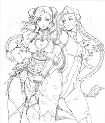Pin By Kimi Kiss On Coloring Pages Street Fighter Art Comic Art Sketches