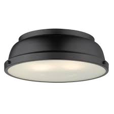 Black Flush Mount Lights Lighting The Home Depot