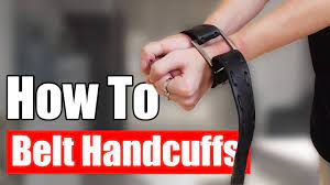 But now you need to hold him down until the police come. Learning How To Make A Belt Handcuff Youtube