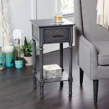 Devante Square Accent Table With Shelf In 2020 Square Accent Tables Accent Table Furniture