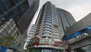 It is an elevated station exactly located above jalan bangsar. Bank Rakyat Bangsar