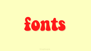 A font is the combination of typeface, size, weight, slope, and style to make up a printable or displayable set of characters. Free Aesthetic Fonts Best Graphic Pie