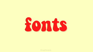 A font is a design for a set of characters. Free Aesthetic Fonts Best Graphic Pie
