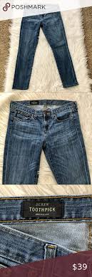 This however can occassionally vary from brand to brand and style to style. J Crew Toothpick Jeans Size 31 Or 12 J Crew Womens Jeans Skinny Jeans
