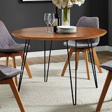 Chrisman Hairpin Dining Table Circular Dining Table Hairpin Dining Table Dining Table