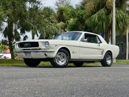 Image result for Wimbledon White 1966 Mustang