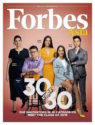 .it onto forbes ' fourth annual 30 under 30 list of 300 disruptors, innovators and entrepreneurs below 30 years' of age across malaysia's showing on the list was lower than last year's edition, however, in which 13 from the country were chosen. Forbes Releases 2019 30 Under 30 Asia List