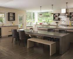 Contemporary kitchen island with granite countertops. Warm Modern Kitchen Portable Kitchen Island Kitchen Island On Wheels With Seating Warm Modern Kitchen