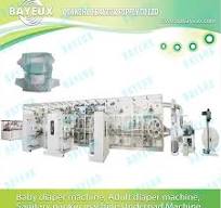 Full Servo T Shape Baby Diaper Machine