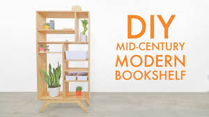 Top angebote für küche & haushalt.kostenlose lieferung möglich Diy Mid Century Modern Plywood Bookcase Shelf Free Plans Youtube