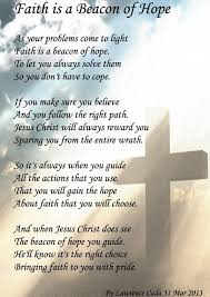 Faith Is A Beacon Of Hope Spiritual Poetry Beacon Of Hope Hope Quotes Faith