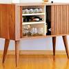 Small danish teak phono sideboard from dyrlund, 1970s. 3