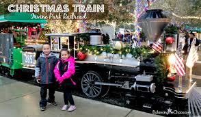 Of course, they do have a mcdonalds inside. Take A Ride On The Christmas Train At Irvine Park Railroad