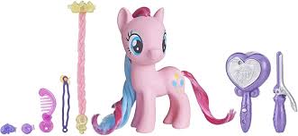 She has one area of her hair in the back that is much my rarity equestria girls doll in a monster high skirt and bow. Amazon Com My Little Pony Magical Salon Pinkie Pie Toy 6 Inch Hair Styling Fashion Pony Toys Games