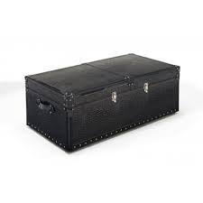 The brancaster coffee table is the perfect statement piece and goes well with leather upholstery. Kesterport Hollywood Trunk Coffee Table Crocodile Effect