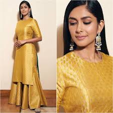 Though it is famous around the globe, pakistan and india are the countries where it is very popular as ghagra and sharara lehengas were first. Yellow Sharara Suits To Make Your Haldi Ceremony Special K4 Fashion