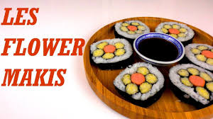 Recette Japonaise Les Flower Makis Oishi San Recette Japonaise Recette Japon