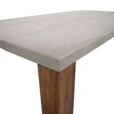 Our roundup of top expandable dining tables will effortlessly transition from a table for 6 to 12 when those dinner plans inevitably change. 47 Off Crate Barrel Crate Barrel Galvin Metal Top Dining Table Tables