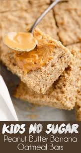 I found its best to refrigerate the dough for 2+ hours then 20 minutes before you roll it out put it in. Kids No Sugar Peanut Butter Banana Oatmeal Bars Are A Healthy And Easy Sugar Free Kid Friendly Rec Sugar Free Snacks Banana Oatmeal Bars No Sugar Peanut Butter