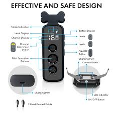 LOYPA Dog Training Collar, Rechargeable Dog Shock Collar w/3 Training  Modes, Beep, Vibration and Shock, Waterproof Training Collar with Remote,  Up to 934Ft Remote Range : Amazon.sg: Pet Supplies