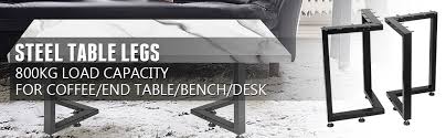 Metal dining table legs ukg pro. Happybuy Metal Table Legs Set Of 2 Dining Table Legs Black Desk Legs 28 Height 24 Width Bench Legs L Shaped Desk Legs 1322lbs Load Bearing Steel Table Legs For Coffee Table Office