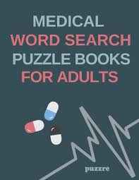 The fun and easy memory activity book for adults: Medical Word Search Puzzle Books For Adults Brain Games Puzzle Large Print Paperback Skylight Books