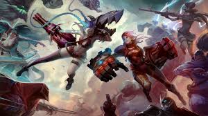 League Of Legends Jinx And Vi Wallpaper League Of Legends In 2020 League Of Legends Characters Jinx League Of Legends Vi League Of Legends